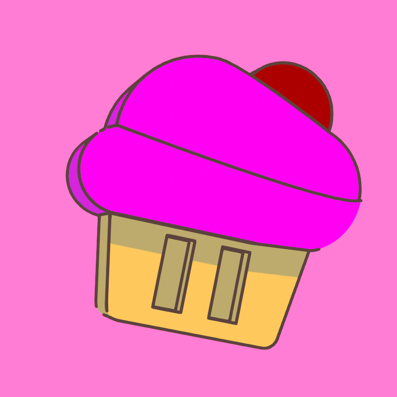 Cupcake Image Drawing